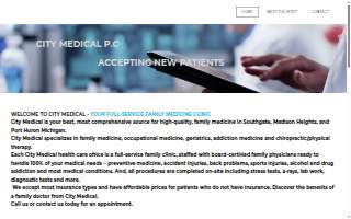 City Medical PC website