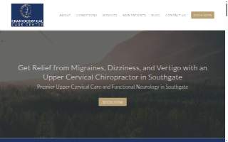 Craniocervical Care Center | Dr. Brandon Brock, DC website