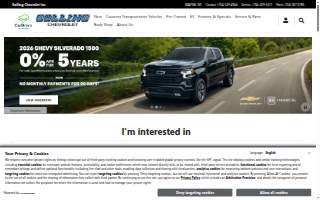 Golling Chevrolet of Southgate website
