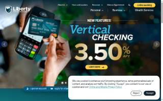 Liberty Federal Credit Union website