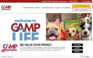 Camp Bow Wow St. Clair Shores website