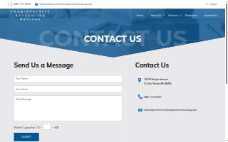 Comprehensive Accounting Services website