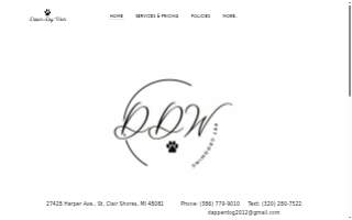 Dapper Dog Wash website