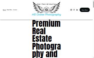 HD Drone Photography website