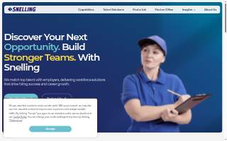 Snelling Staffing (Metro Detroit) website