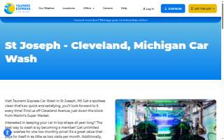 Cleveland Car Wash website