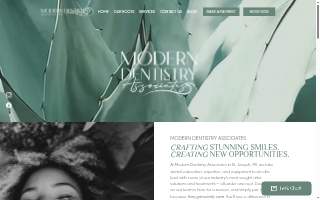 Modern Dentistry Associates: Dr. Andrea Godawa website