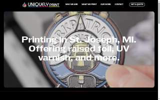 Uniquely Print website