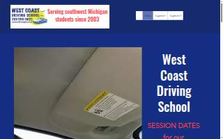 West Coast Driving School website