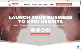 Creative Rocket Ship - Website Design and Digital Marketing website