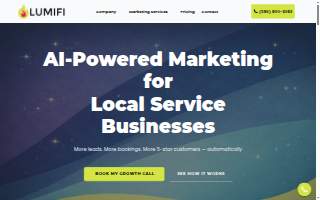 Lumifi Digital Marketing Agency website