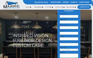 Majestic Home Solutions LLC website