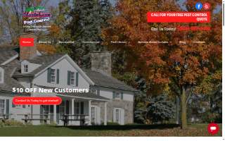 Maple Lane Pest Control of Sterling Heights website