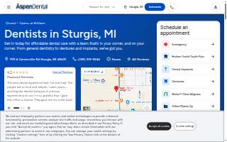 Aspen Dental - Sturgis website