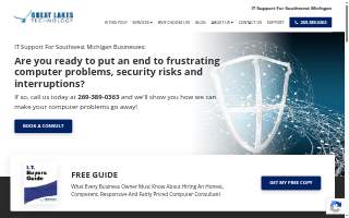 Great Lakes Technology website