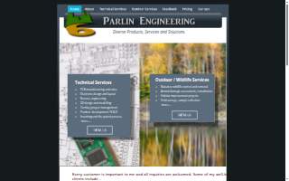 Parlin's Home Furnishings website