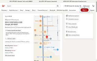 Walgreens of Sturgis website