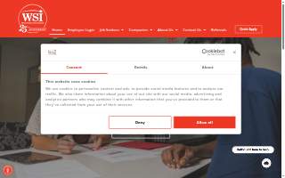 WSI Recruitment and Staffing - Sturgis website