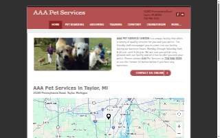 AAA Pet Services of Taylor website