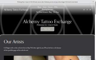 Alchemy Tattoo Exchange of Taylor website