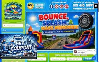 Bounce Downriver website