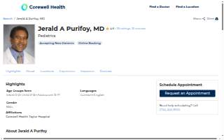 Corewell Health Children’s Pediatrics – 15777 Northline Rd website