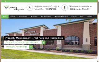 Epic Property Management website