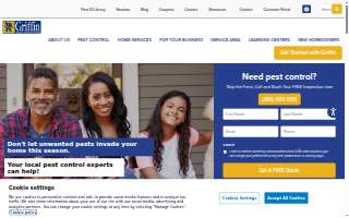 Griffin Pest Solutions, Inc. website