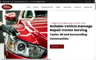Hahn's Collision and Frame Services website