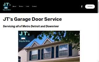 JT’s Garage Door Service LLC website