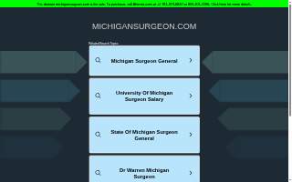 Michigan Center For Oral Surgery website