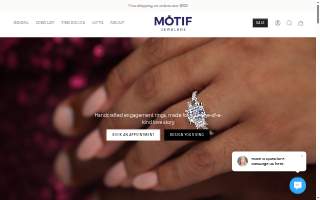 Motif Jewelers of Romulus website
