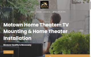 Motown Home Theater Services of Taylor website