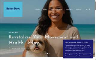 Better Days Physical Therapy and Wellness - Traverse City website