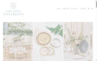 Conradie Event Design website