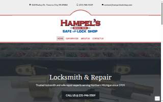 Hampel's Safe & Lock Shop website