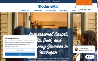 Modernistic website