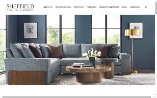 Sheffield's Fine Furniture website