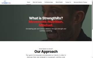 StrengthRx Gym Traverse City website
