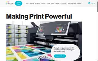 The Copy Shop Inc. website