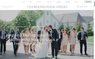The Weber Photographers website