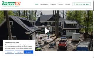 Traverse Outdoor, Landscaping and Irrigation website
