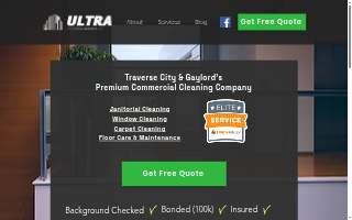 Ultra Commercial Cleaners, LLC website