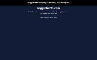 Wiggle Butts & Waggin Tails website