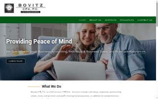 Bovitz CPA, P.C. website