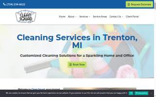 Clean Squad of Trenton website