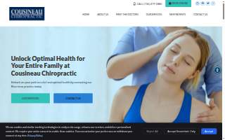 Cousineau Chiropractic Life website