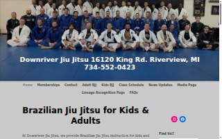 Downriver Jiu-Jitsu & Fitness of Southgate website