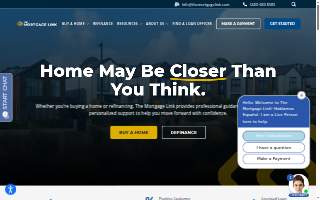 The Mortgage Link- Trenton website