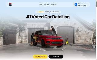 100Auto Car Detailing website